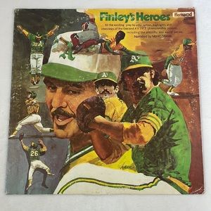 Finley's Heroes Oakland A's 1972 Championship Season Highlights Vintage Album
